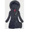 Dámská zimní bunda MODA231 tmavě modrá