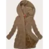 Dámská zimní bunda MODA023 hnědá