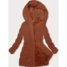 Dámská zimní bunda MODA023 cihlová