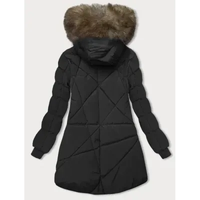 Dámská zimní bunda s kapucí MODA3015 černá