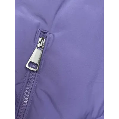 Dámská zimní bunda s kapucí MODA3015 fialova