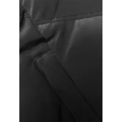 Dámská vesta s límcem i kapucí MODA011 černá