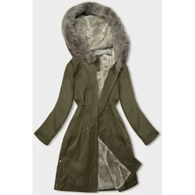 Dámská zimní bunda MODA3180 army
