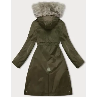 Dámská zimní bunda MODA3180 army