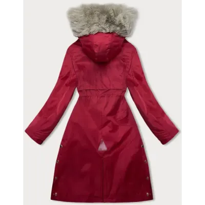 Dámská zimní bunda MODA3180 červená