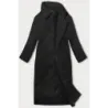 Dámský kabát oversize MODA3177 černý