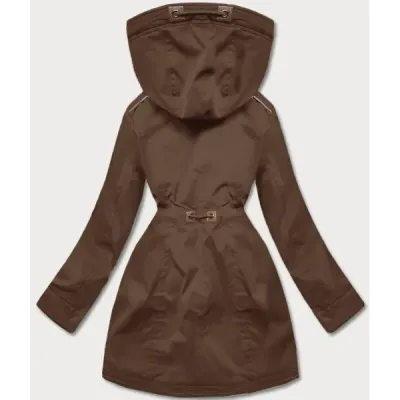 Dámská zimní bunda parka MODA2M21A93 hnědá