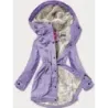 Dámská zimní bunda parka MODA2M21A93 fialova
