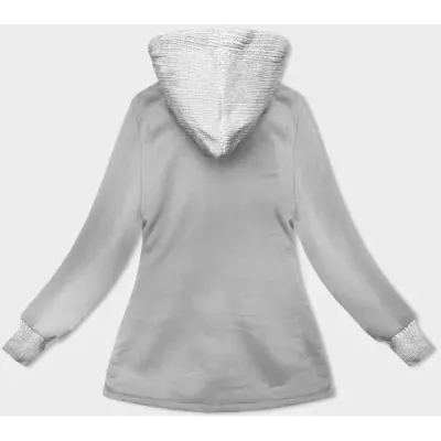 Dámská mikina MODA312A světle šedá