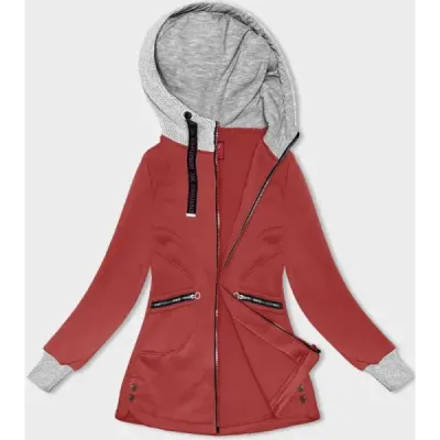 Dámská mikina MODA312A červená