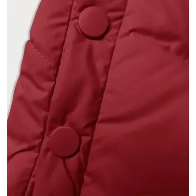 Dámská zimní bunda MODA3021 červená