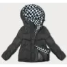 Volnější dámská bunda MODA8118 černá