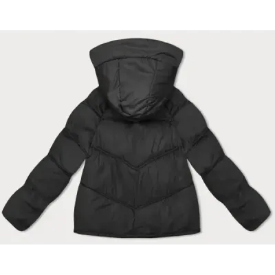 Volnější dámská bunda MODA8118 černá