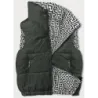 Dámská krátká vesta s límcem MODA9092 army