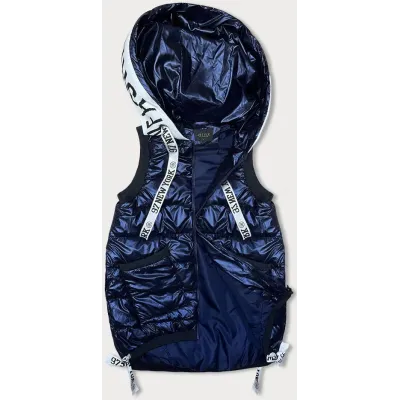 Dámská vesta MODA9115 modra