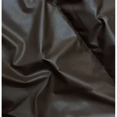 Dámská zimní bunda s teplákovou kapucí MODA8213 hnědá