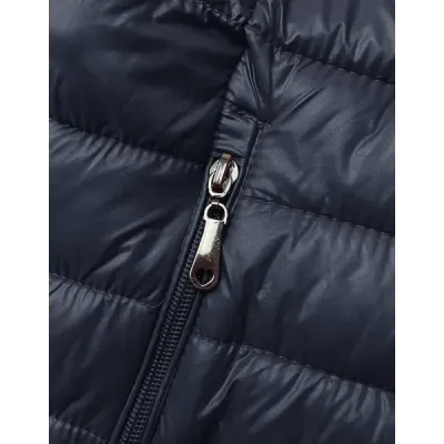 Dámská vesta s kapucí MODA9138 tmavě modrá
