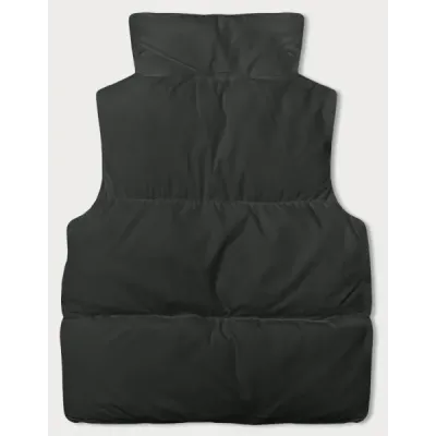 Dámská vesta s límcem MODA3150 army