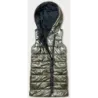 Dámská vesta s asymetrickým zipem MODA9117 zlatá