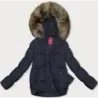 Dámská přechodná bunda MODA3002 tmavě modrá