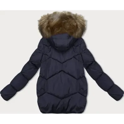 Dámská přechodná bunda MODA3002 tmavě modrá