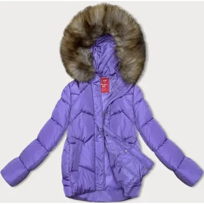 Dámská přechodná bunda MODA3002 fialova