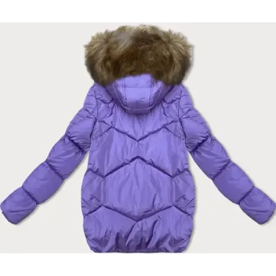 Dámská přechodná bunda MODA3002 fialova
