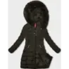 Dámská zimní bunda MODA1013 khaki