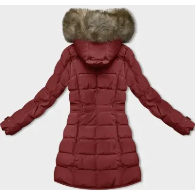 Dámská zimní bunda MODA3063 červená