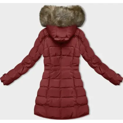 Dámská zimní bunda MODA3063 červená