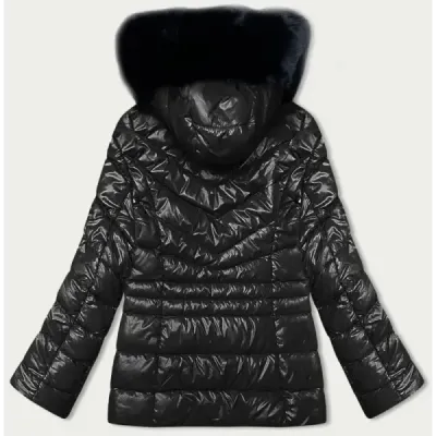 Dámská prošívaná zimní bunda MODA775 černá