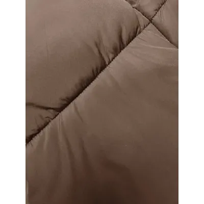 Dámská vesta s kapucí MODA9093 béžová