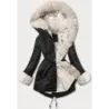 Dámská zimní bunda parka MODA3187 černá