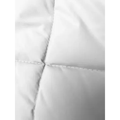 Dlouhá dámská vesta oversize MODA3165 bílá