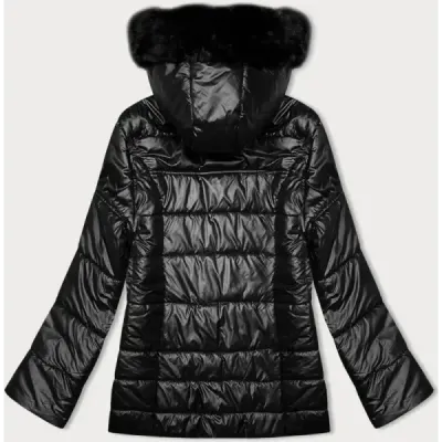 Prošívaná dámská zimní bunda S\'west MODA8183BIG černá