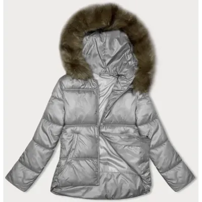 Dámská zimní bunda S\'west MODA8190 šedá