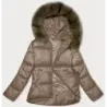 Dámská zimní bunda S\&#039;west MODA8190 karamelová