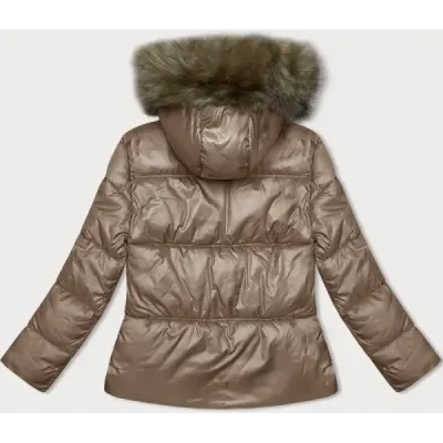 Dámská zimní bunda S\'west MODA8190 karamelová