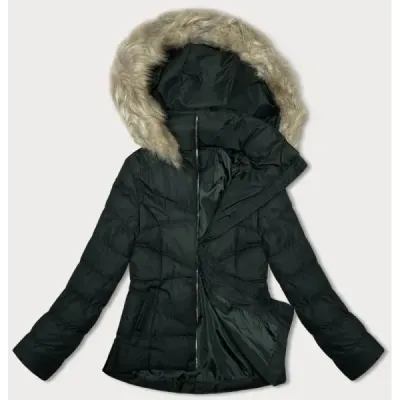 Krátká prošívaná zimní bunda MODA3153 army