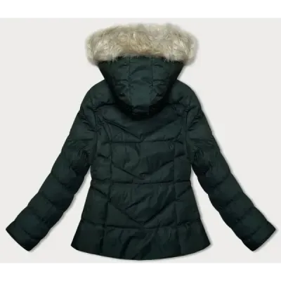 Krátká prošívaná zimní bunda MODA3153 army