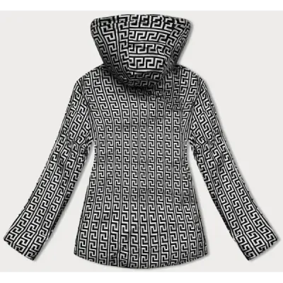 Oboustranná podzimní dámská bunda MODA9136 černá