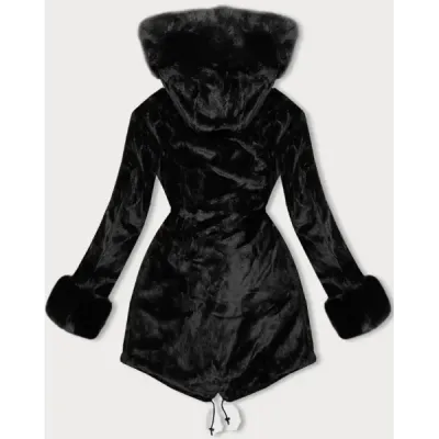 Dámská oboustranná zimní bunda MODA8085 černá