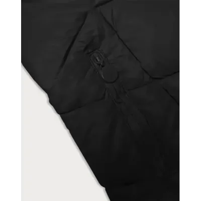 Dámská zimní bunda s kapucí MODA898 černá