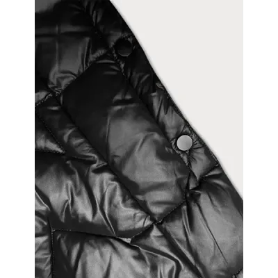 Dámská dlouhá zimní bunda MODA2203 černá