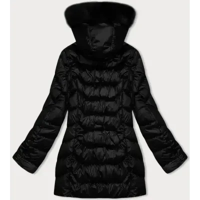 Prošívaná dámská zimní bunda MODA8169BIG S\'WEST černá