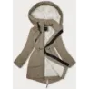 Damská zimní bunda MODA3832 camel