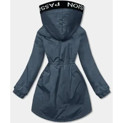 Dámská parka oversize MODA080 modrá