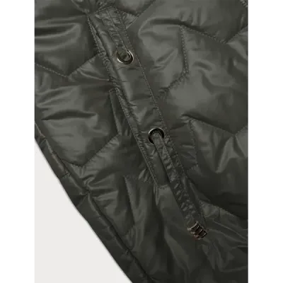 Dámská přechodná vesta MODA8239 khaki Dámská přechodná vesta MODA8239 khaki