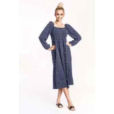 Dámské šaty MODA018 modré