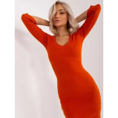 Dámské šaty MODA5579 orange
